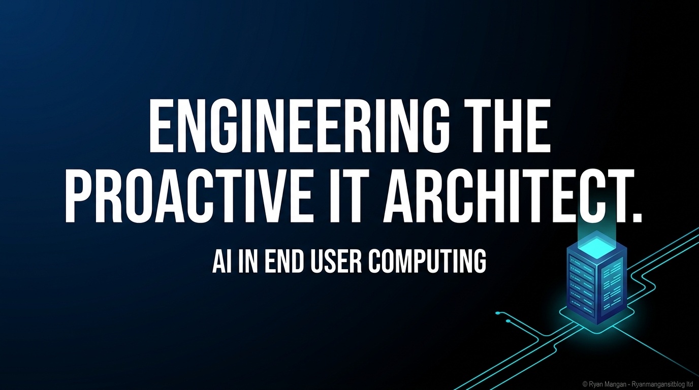 Engineering the Proactive IT Architect: AI in End-User Computing